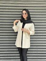 مانتو زنانه حصیری فریسایز