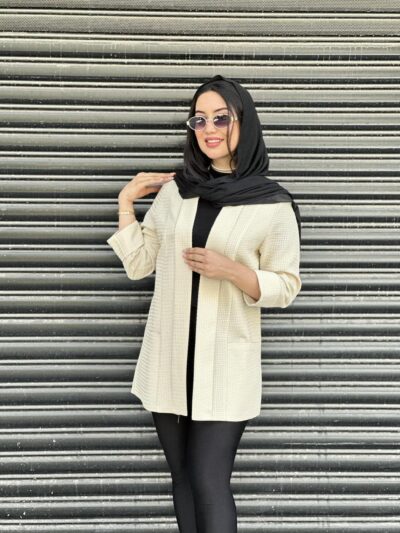 مانتو زنانه حصیری فری‌سایز