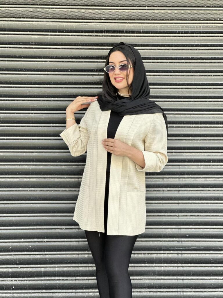 مانتو زنانه حصیری فری‌سایز