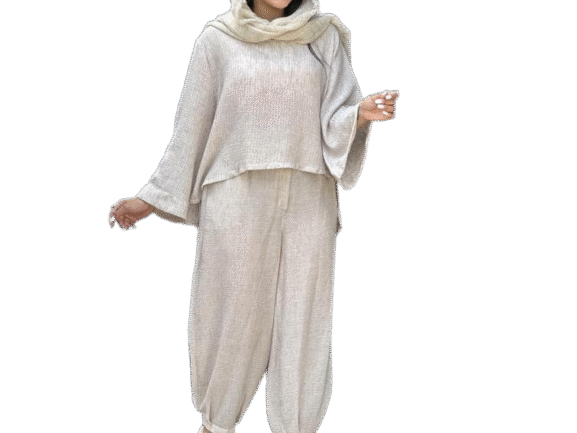 خرید ست مانتو و شلوار سفید مهمونی