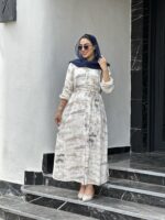 خرید مانتو بلند گیپوری