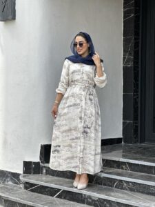 خرید مانتو بلند گیپوری