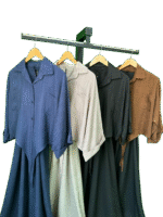 ست شومیز و سارافن گرهای زنانه | کد 116 - تصویر 2