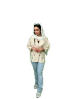 مانتو کمر گت دکمه چوبی زنانه لینن فری سایز تابستانه رنگ شیری