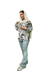 استایل مانتو راه راه