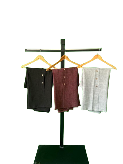 شلوار های جلو دکمه