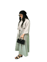 شومیز سارافن گره ای سفید