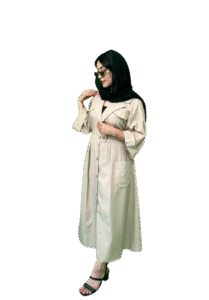 مانتو کرم سفید