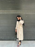 مانتو جدید بلند کرم