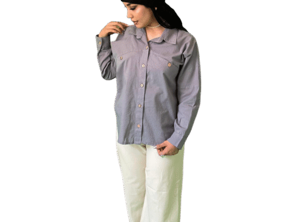 مانتو لینن زنانه کوتاه